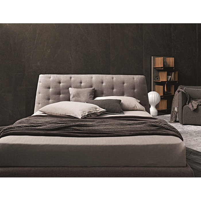 J&M Furniture Upholstered Platform Bed & Reviews Wayfair